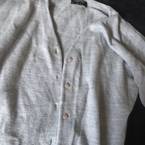 Grey cardigan